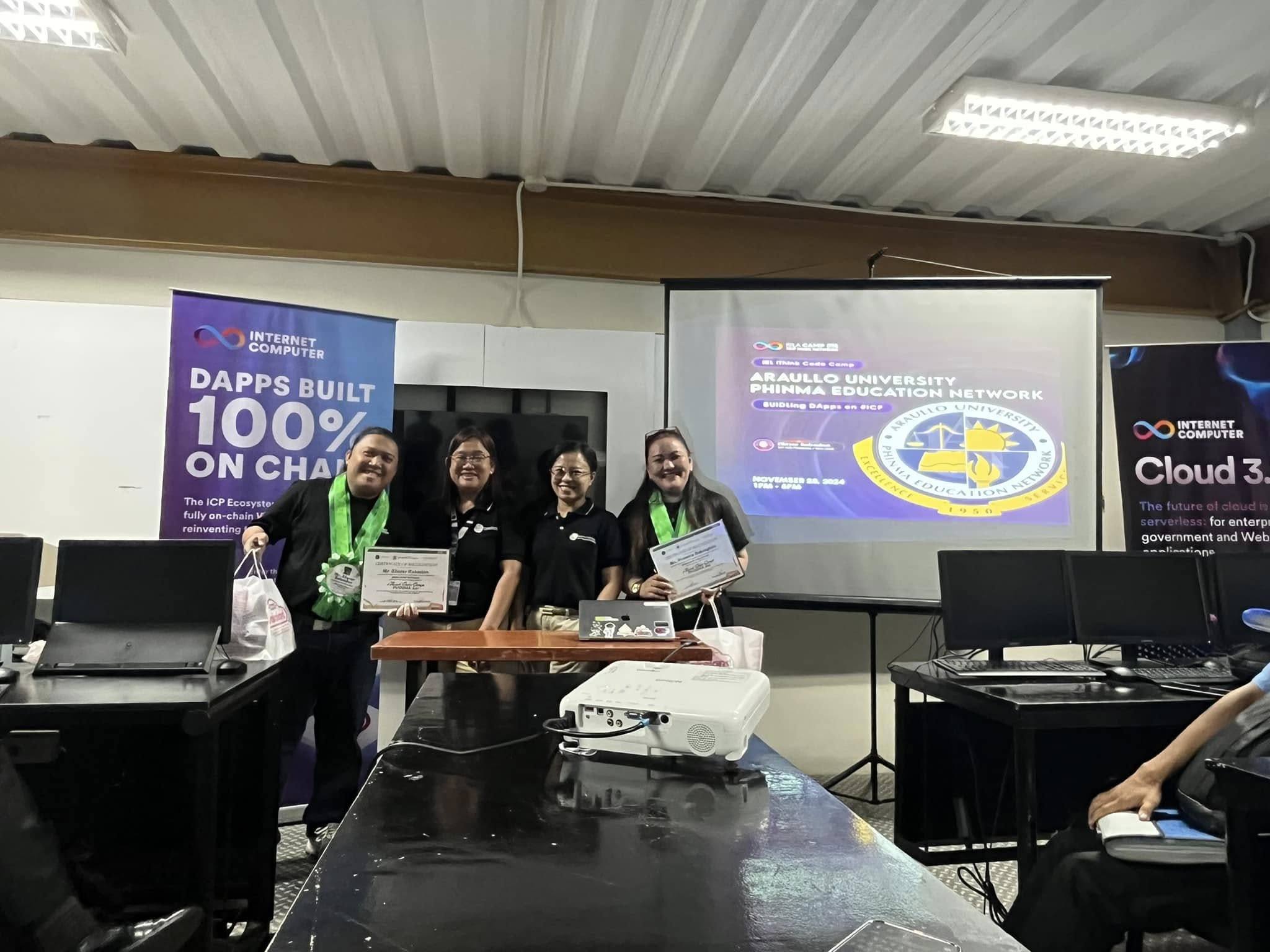 Empowering Future Developers: Mentoring at iThink Code Camp PHINMA-Araullo University