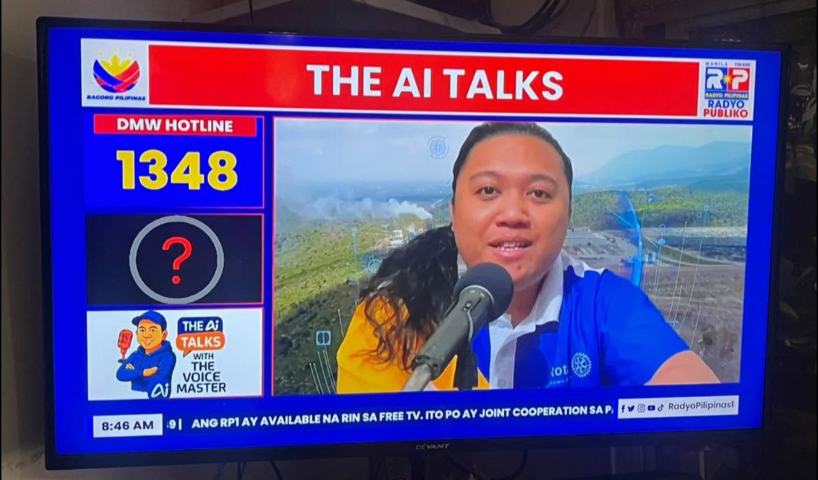 Radyo Pilipinas Feature: The AI Talks