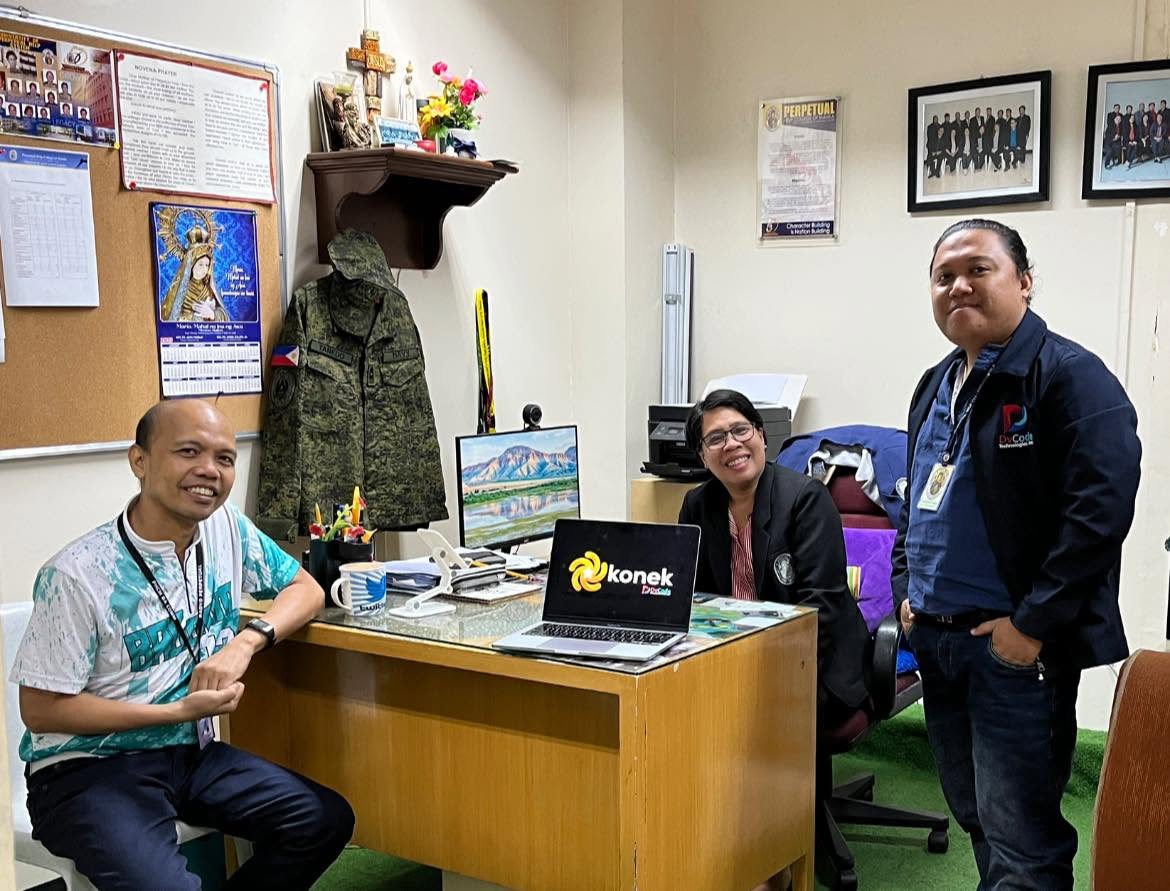 konek Launch at Perpetual Help College