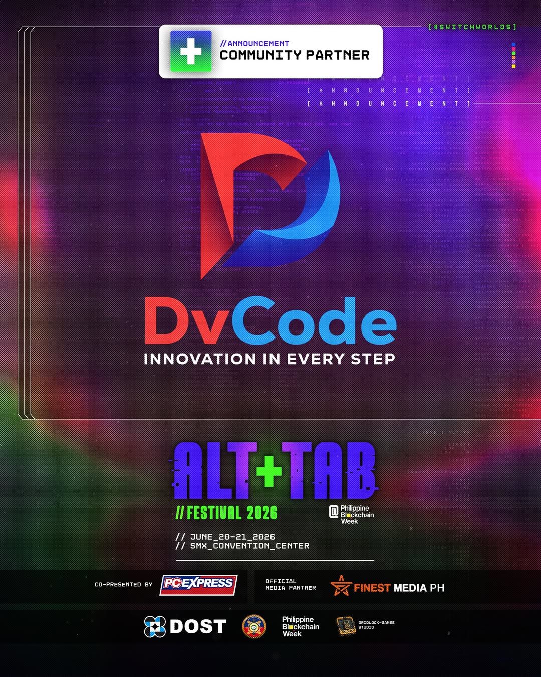 DvCode Partners with ALT+TAB Festival 2026 as GDEX Exhibits