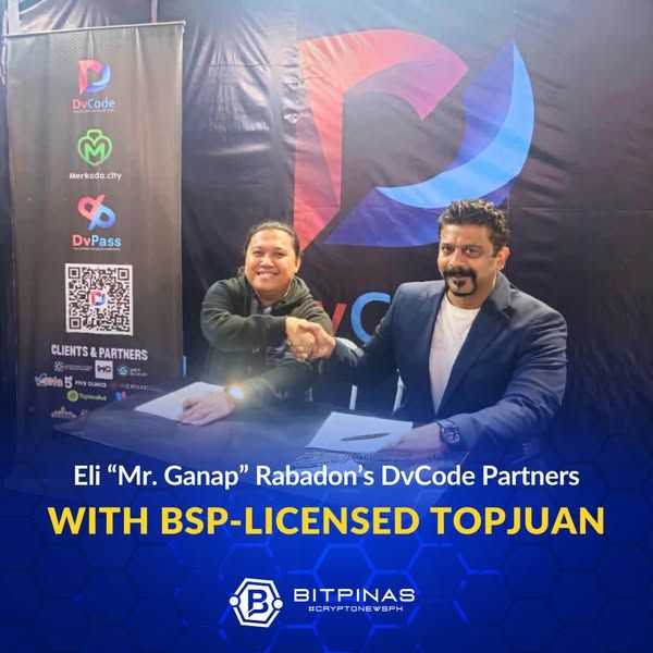 DvCode Partners with TopJuan to Integrate BSP-Licensed TopWallet